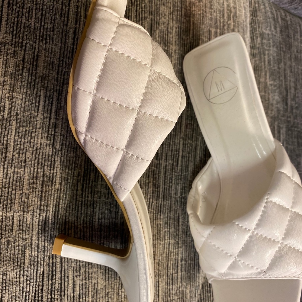 Misguided Square toe Mules